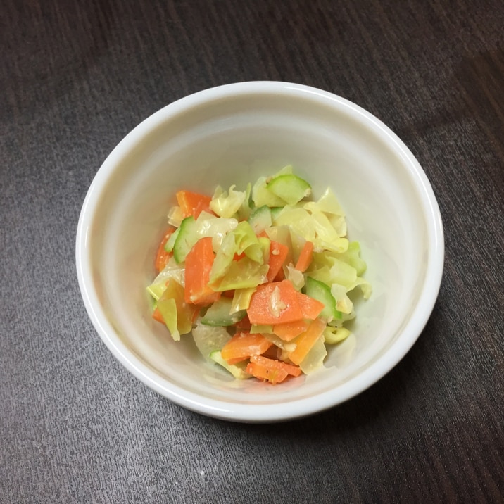 離乳食 完了期 キャベツサラダ 離乳食 完了期 キャベツサラダ